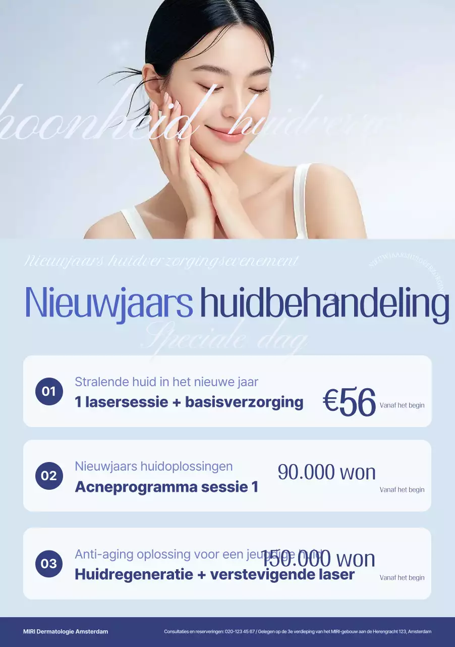 Informatie over het Sky Blue Sophisticated Skin Care-evenement