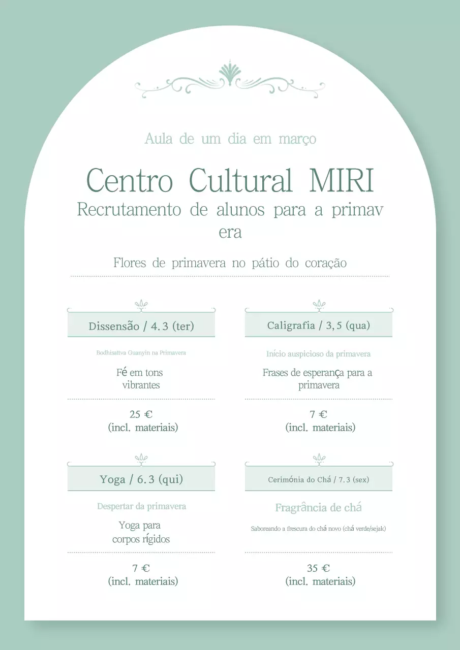 Recrutamento de estagiários para o programa Mint Clean Culture