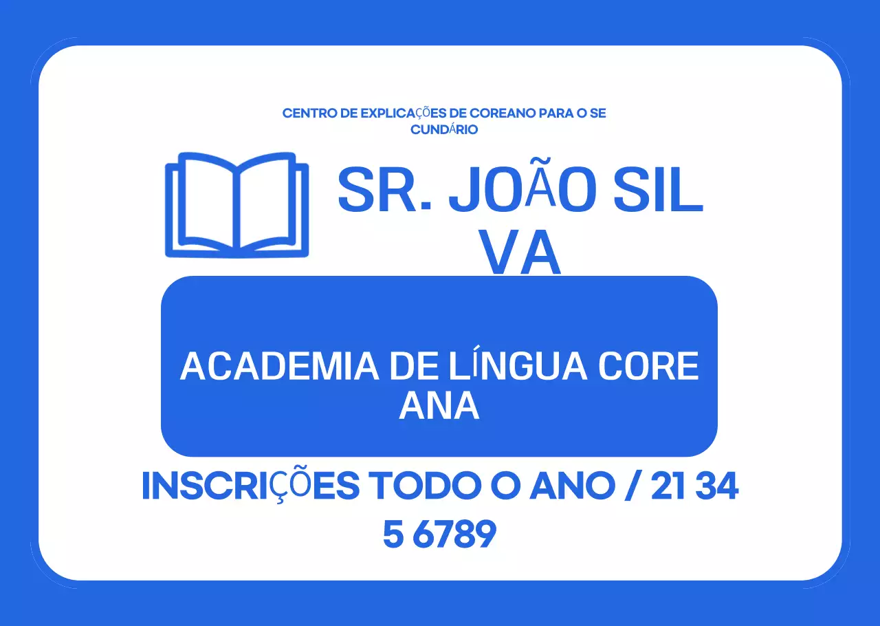Recrutamento da Blue Clean Academy