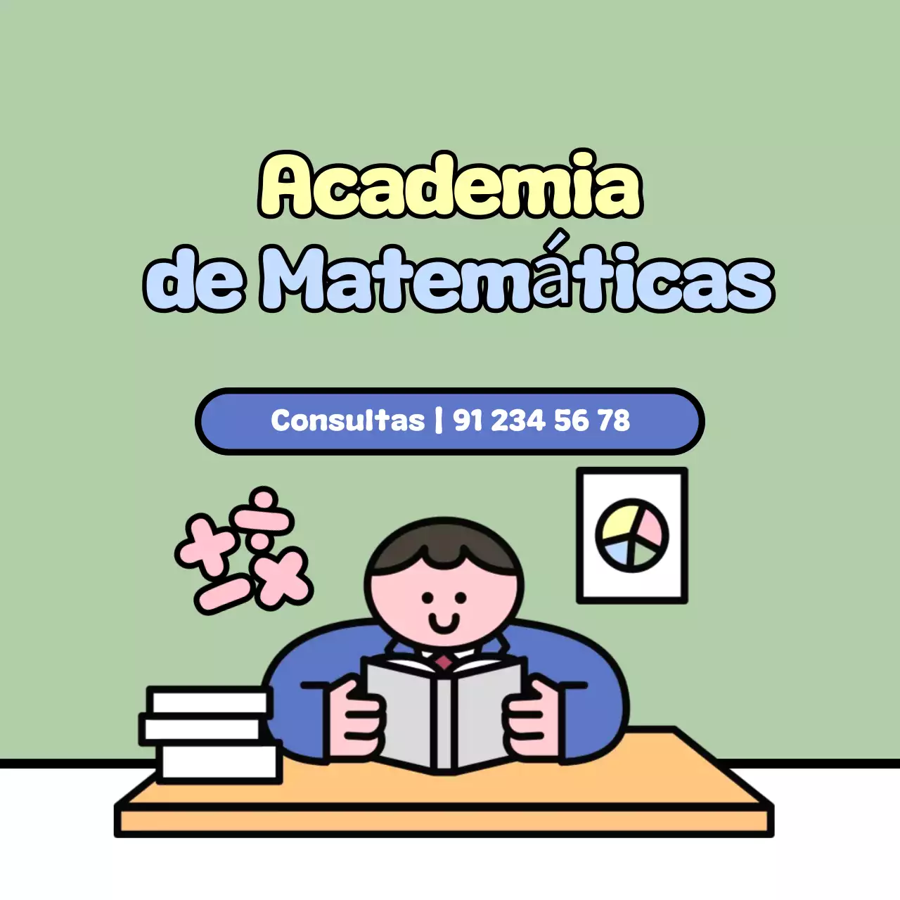 Anuncio educativo simple de Mint