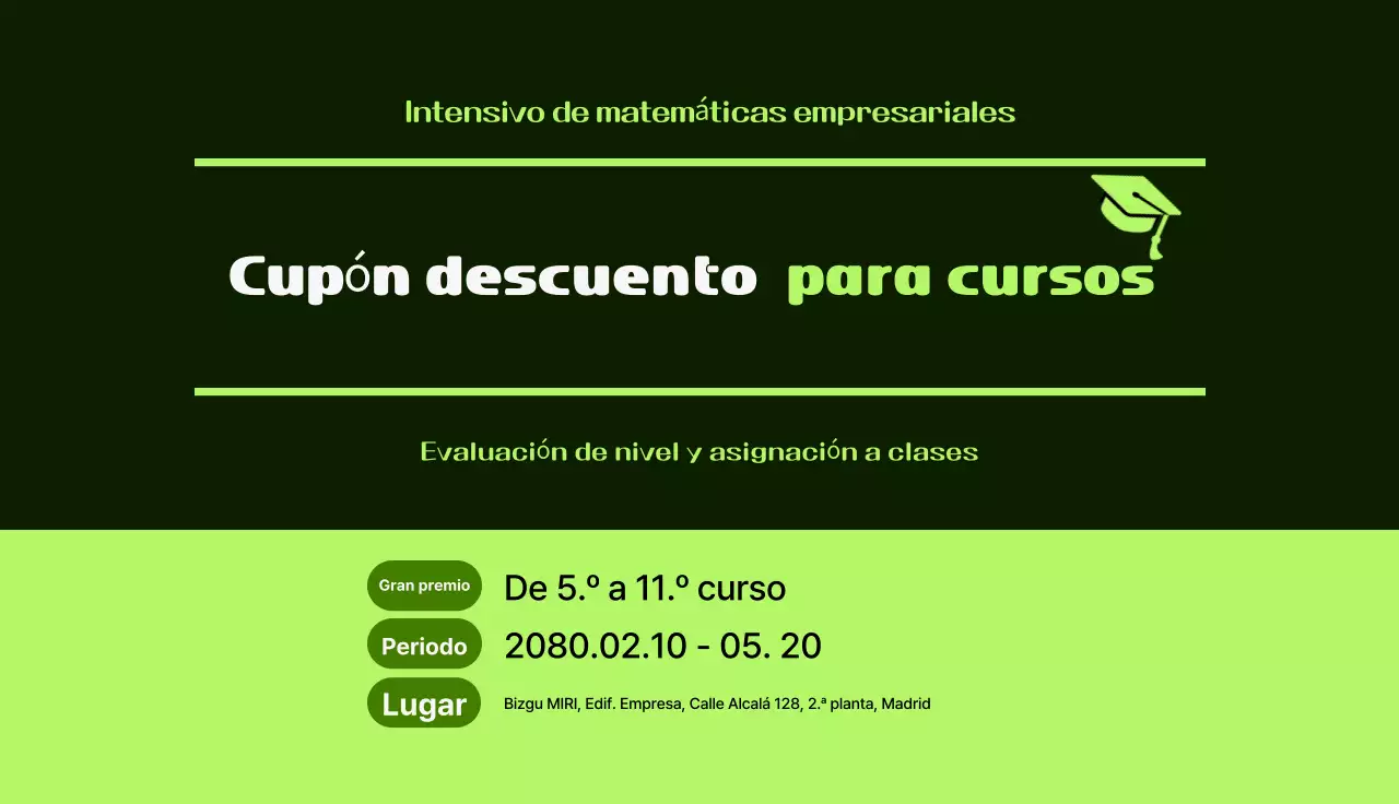 Descuento en la contratación de aprendices de Green Clean