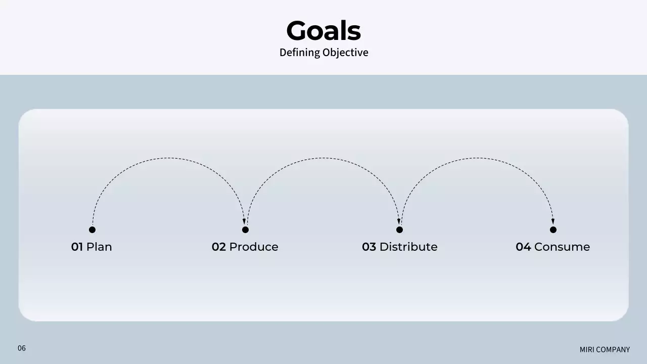 회색 모던 마케팅 프레젠테이션