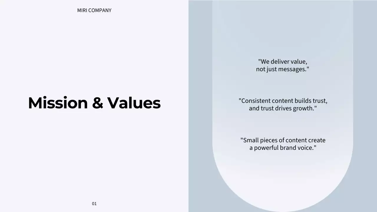 회색 모던 마케팅 프레젠테이션