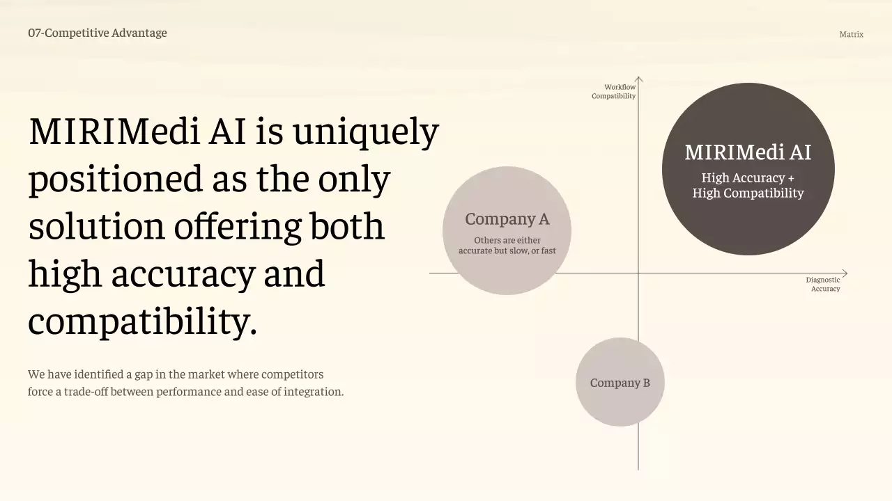 베이지 미니멀 AI 기술 프레젠테이션