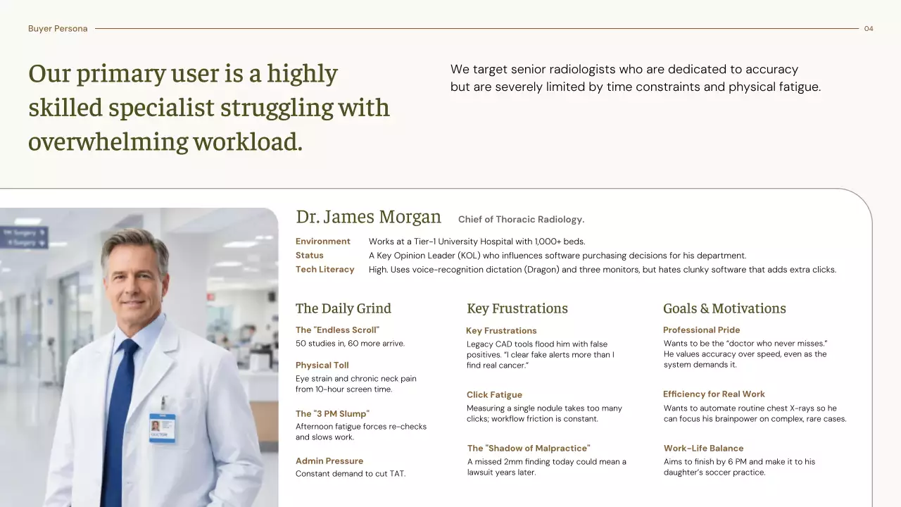 베이지색 최소 방사선 진단 가이드