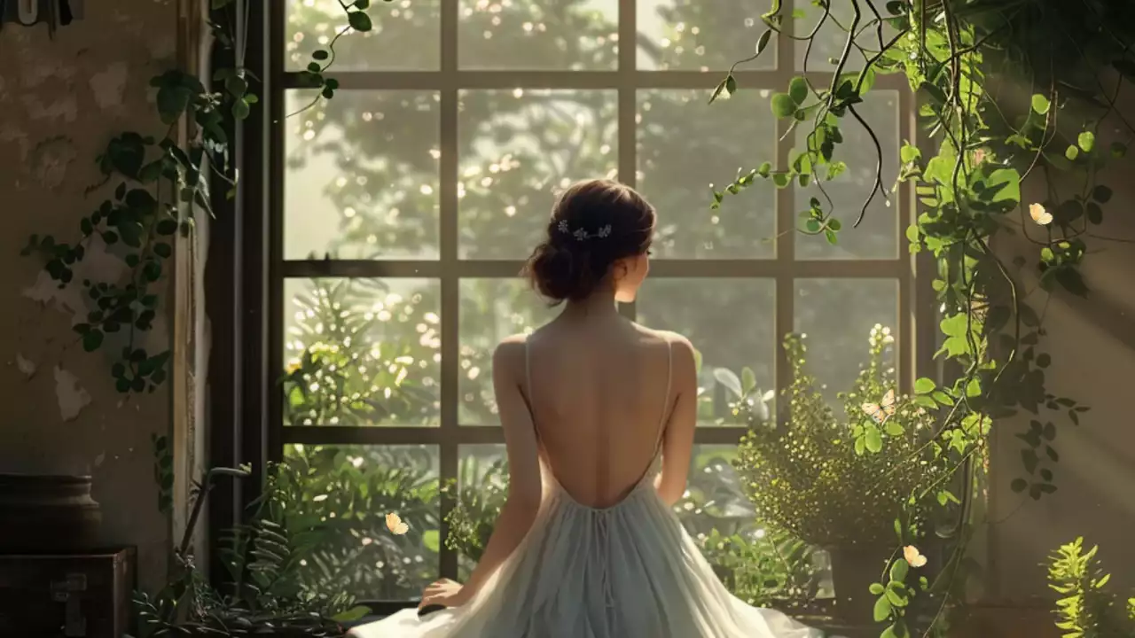 초록 우아한 자연 포트폴리오