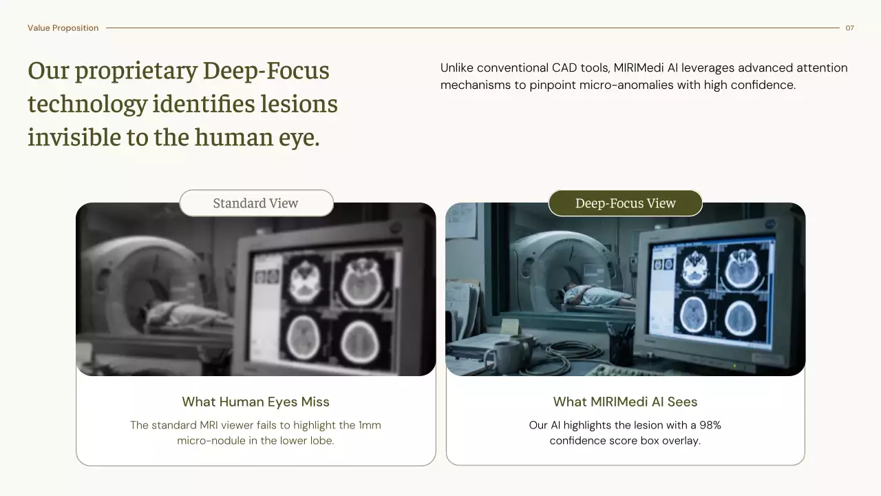 베이지색 최소 방사선 진단 가이드