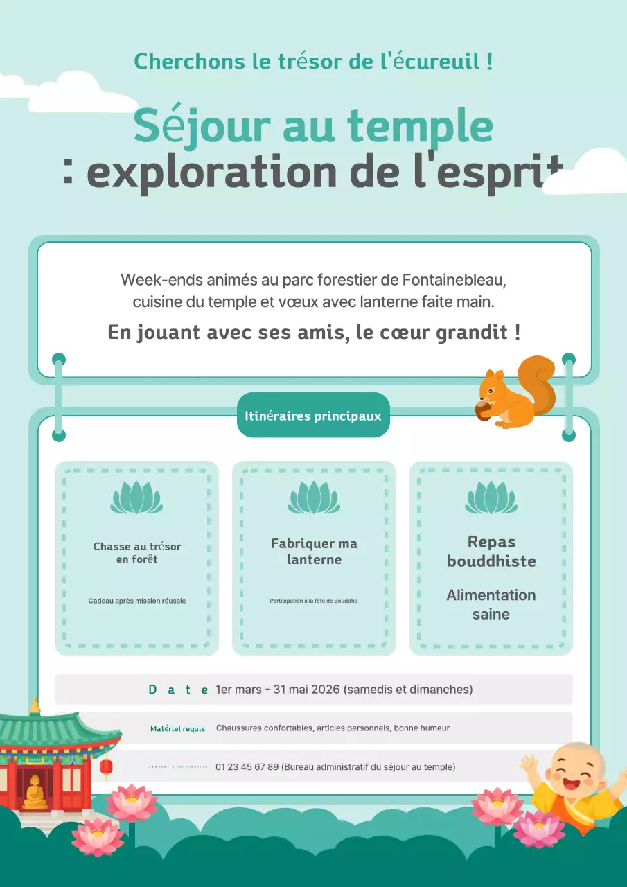 Guide de l'équipe d'exploration mentale Mint Clean Forest
