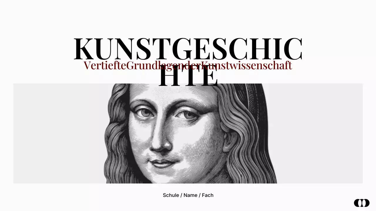 Schwarzer Klassischer Kunstkurs