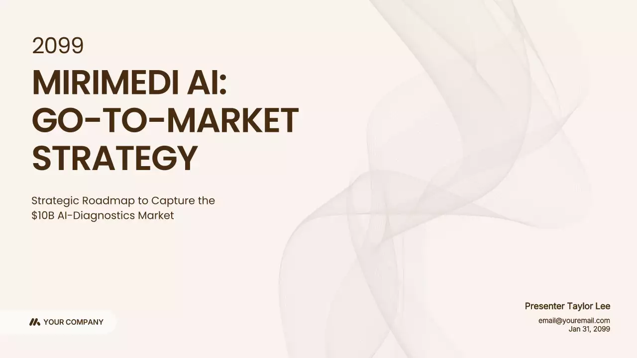 Beige Modern AI Business Presentation