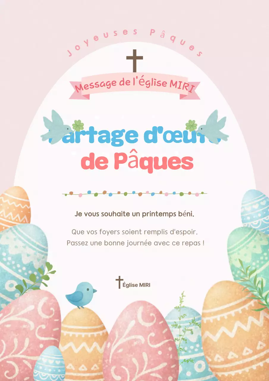 Guide pour offrir des œufs de Pâques roses et mignons