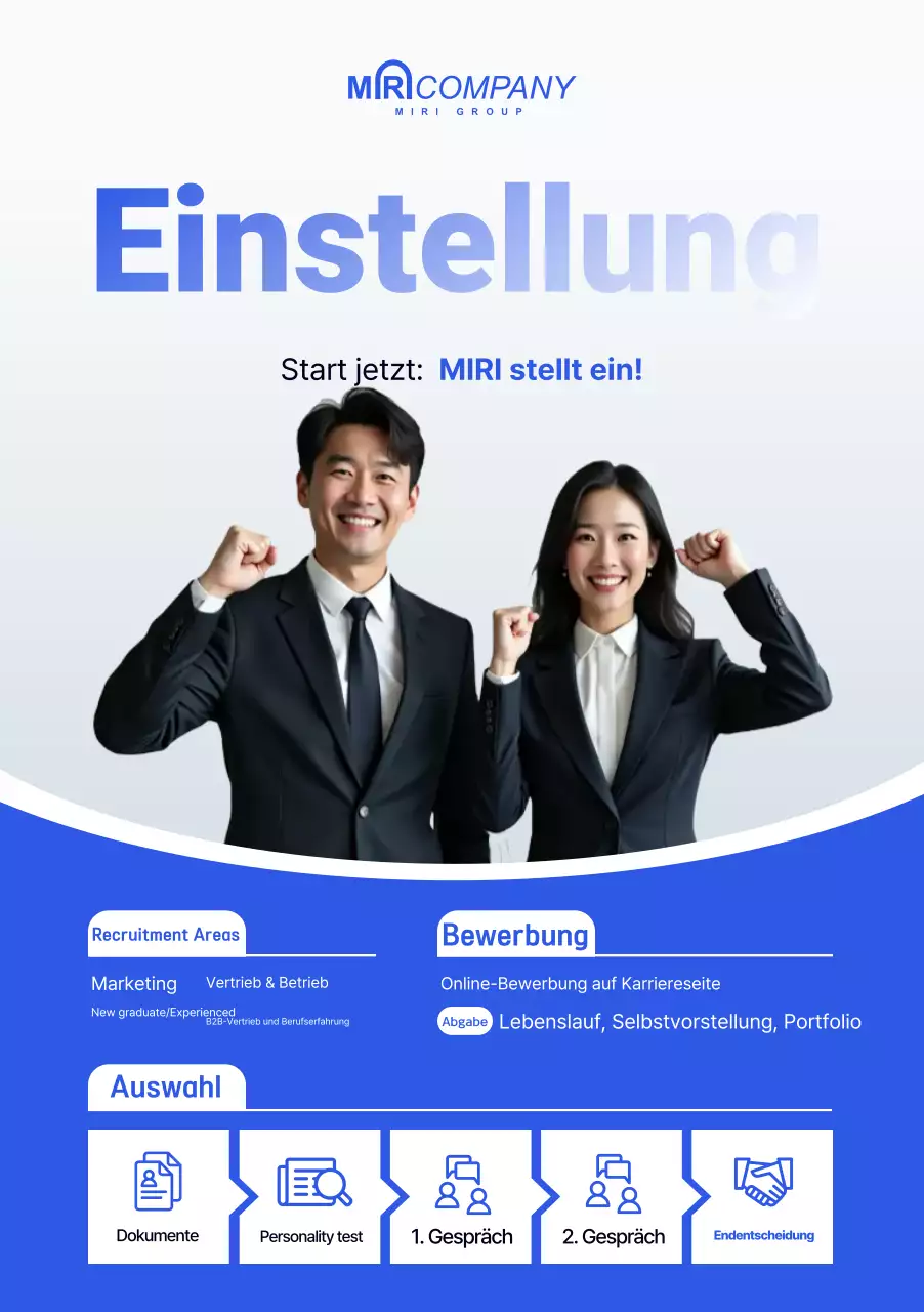 Blue Clean – Stellenausschreibung für neue Mitarbeiter