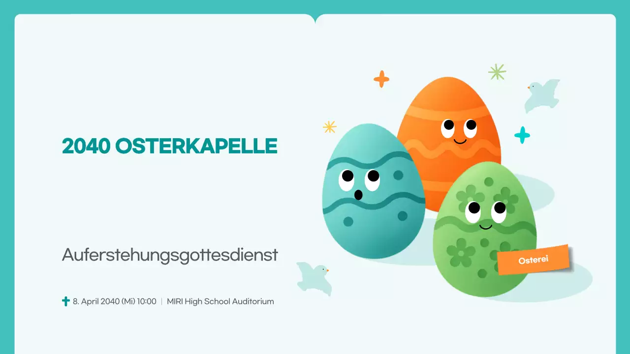 Leitfaden für saubere Osterdienste in Himmelblau