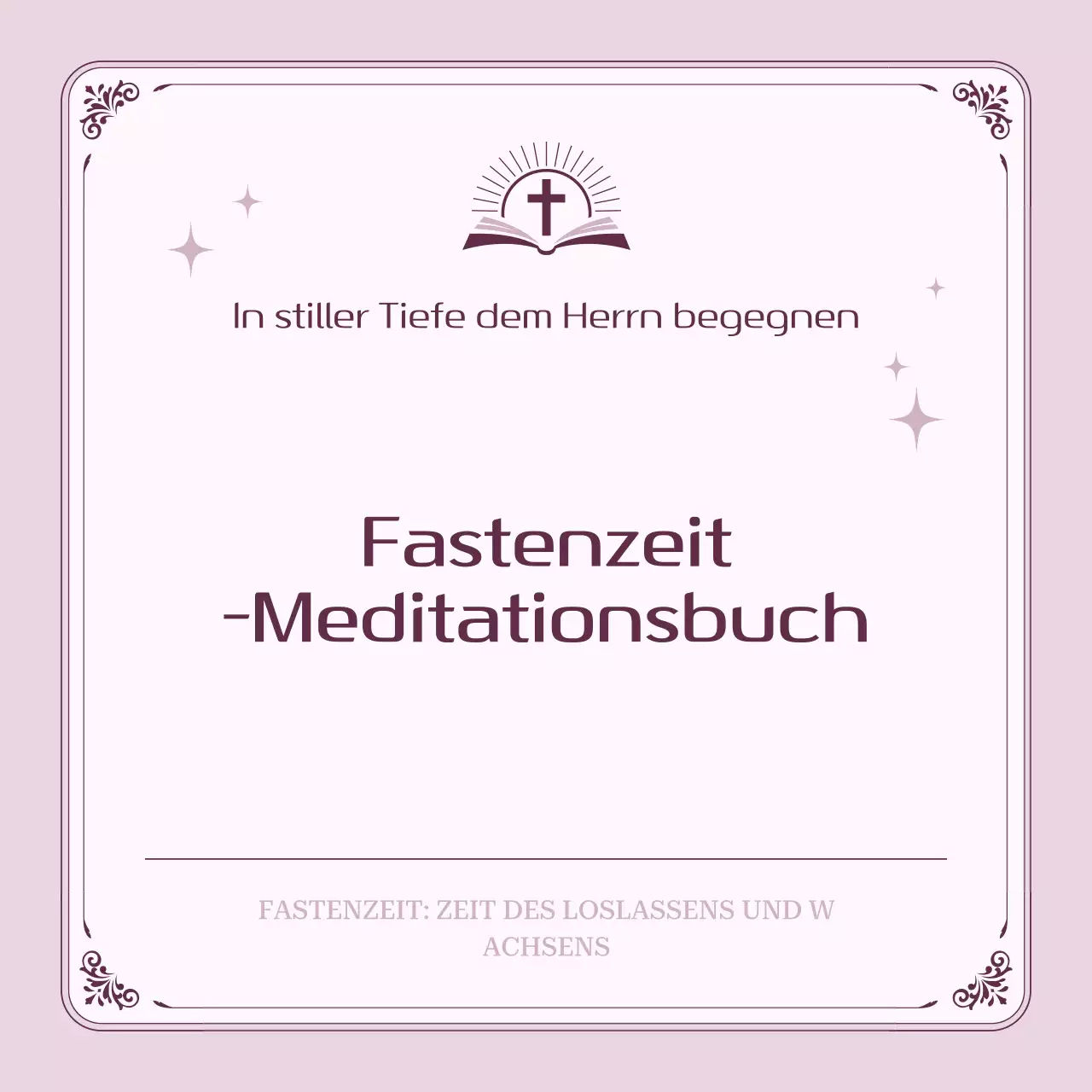 Leitfaden zur Fastenandacht von Yeonbora