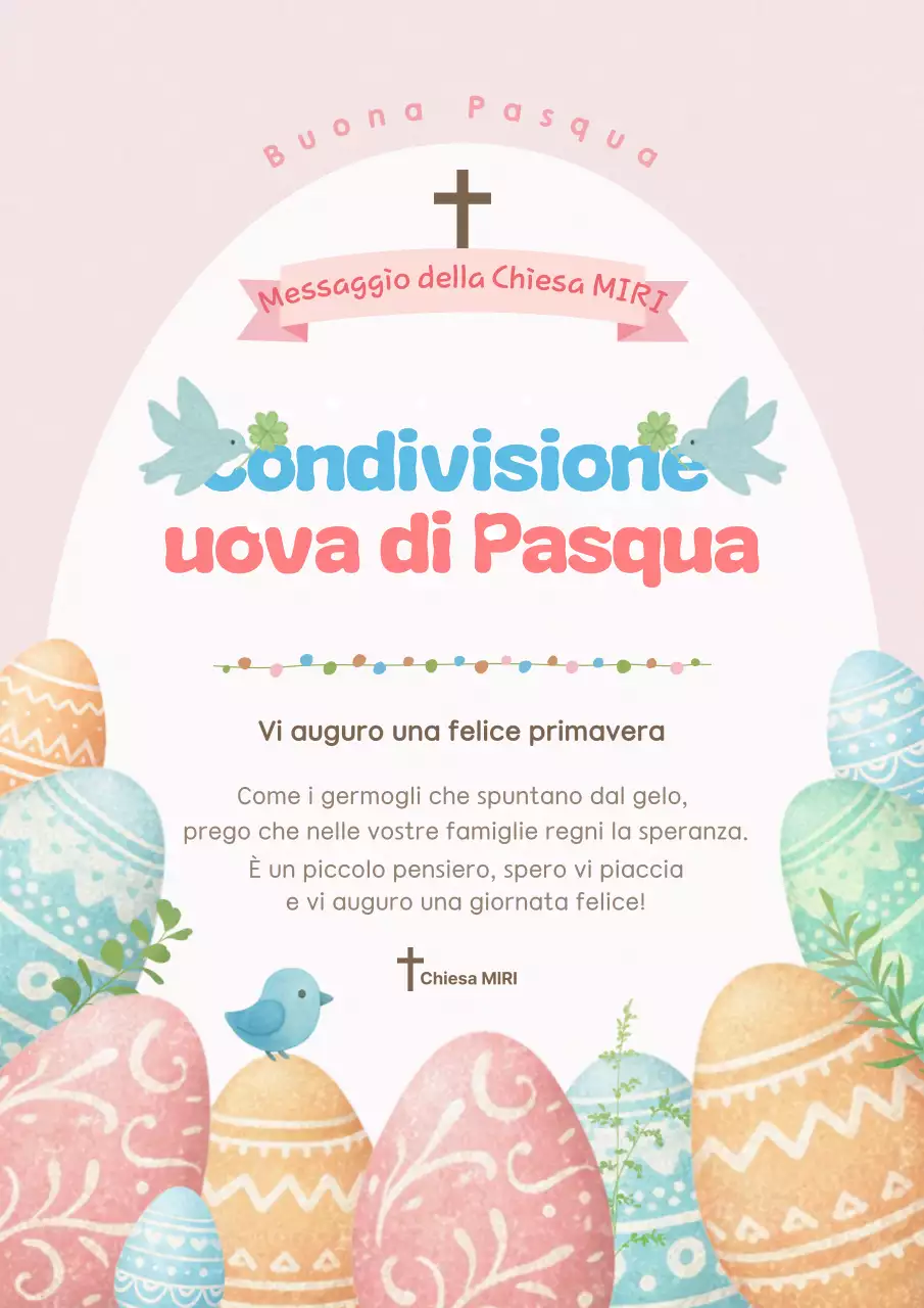 Guida per regalare graziose uova di Pasqua rosa