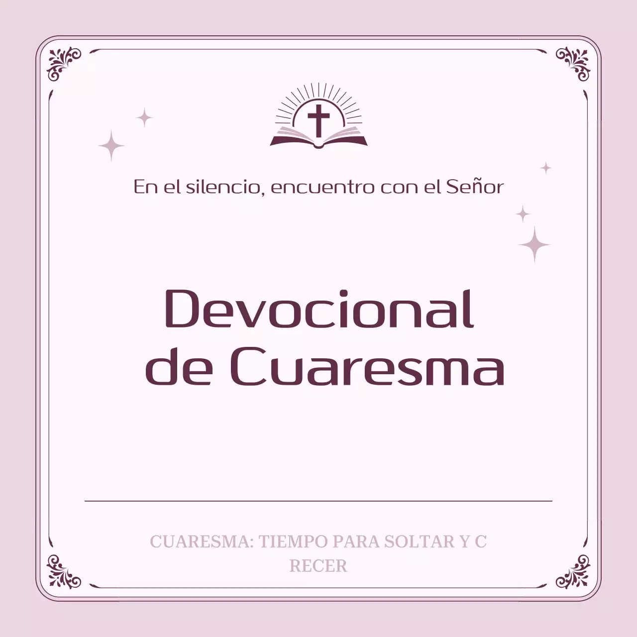 Guía para el devocional de Cuaresma por Yeonbora