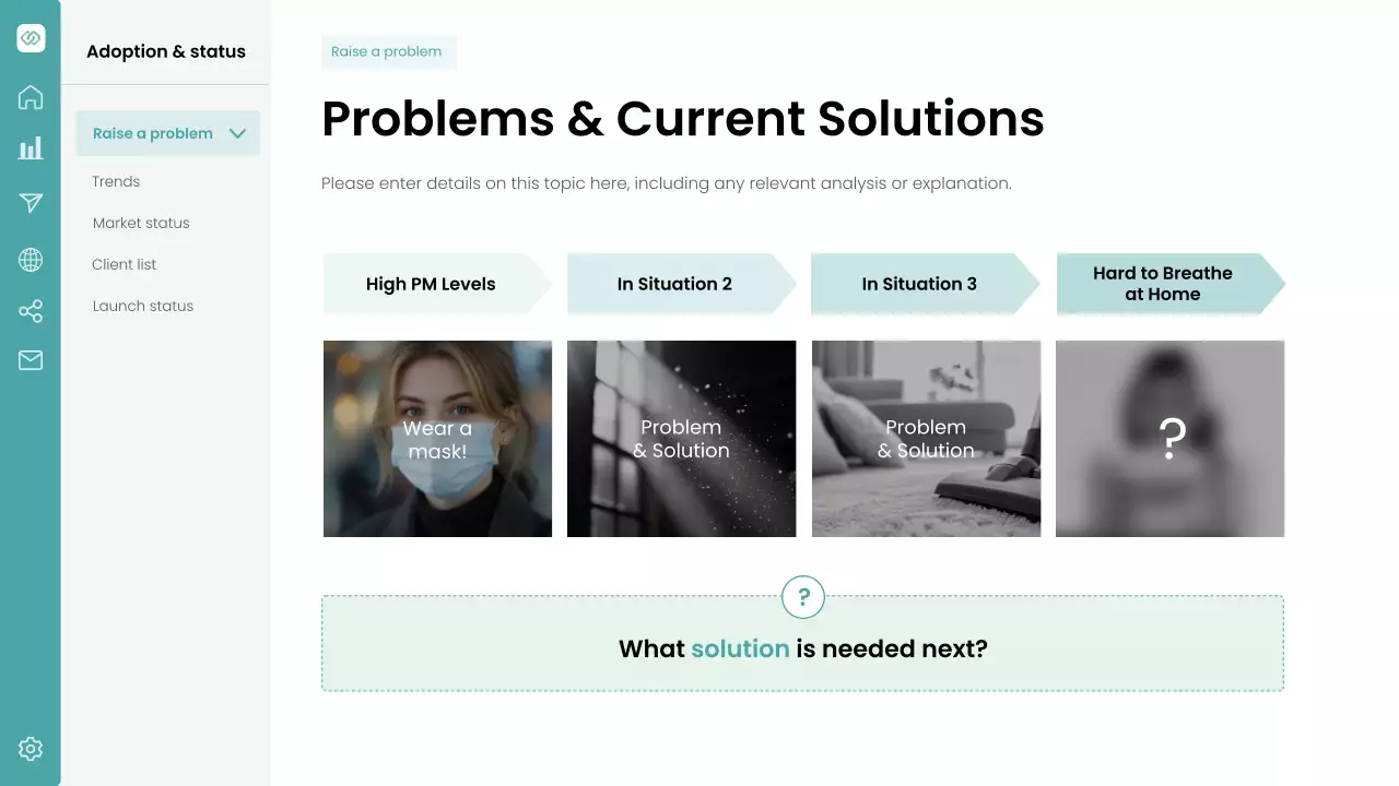 청록색 현대 마케팅 프레젠테이션