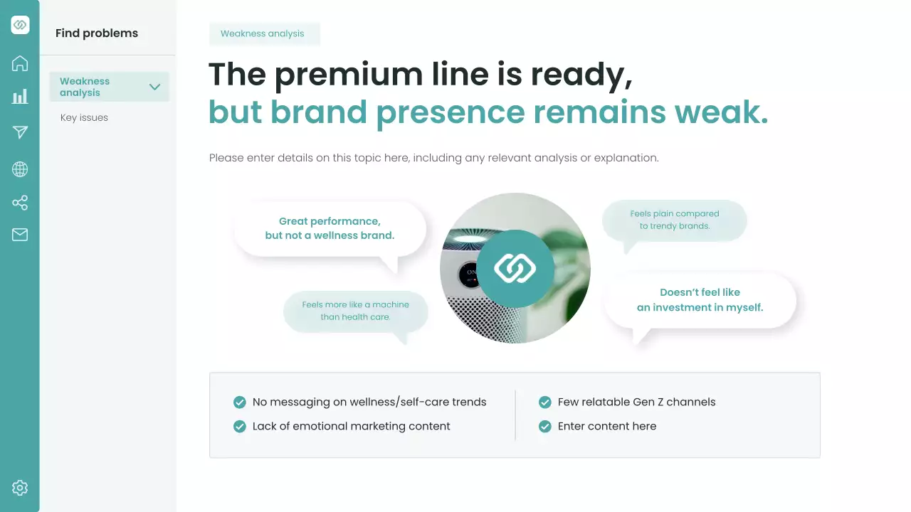 청록색 현대 마케팅 프레젠테이션