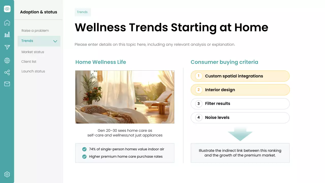 청록색 현대 마케팅 프레젠테이션