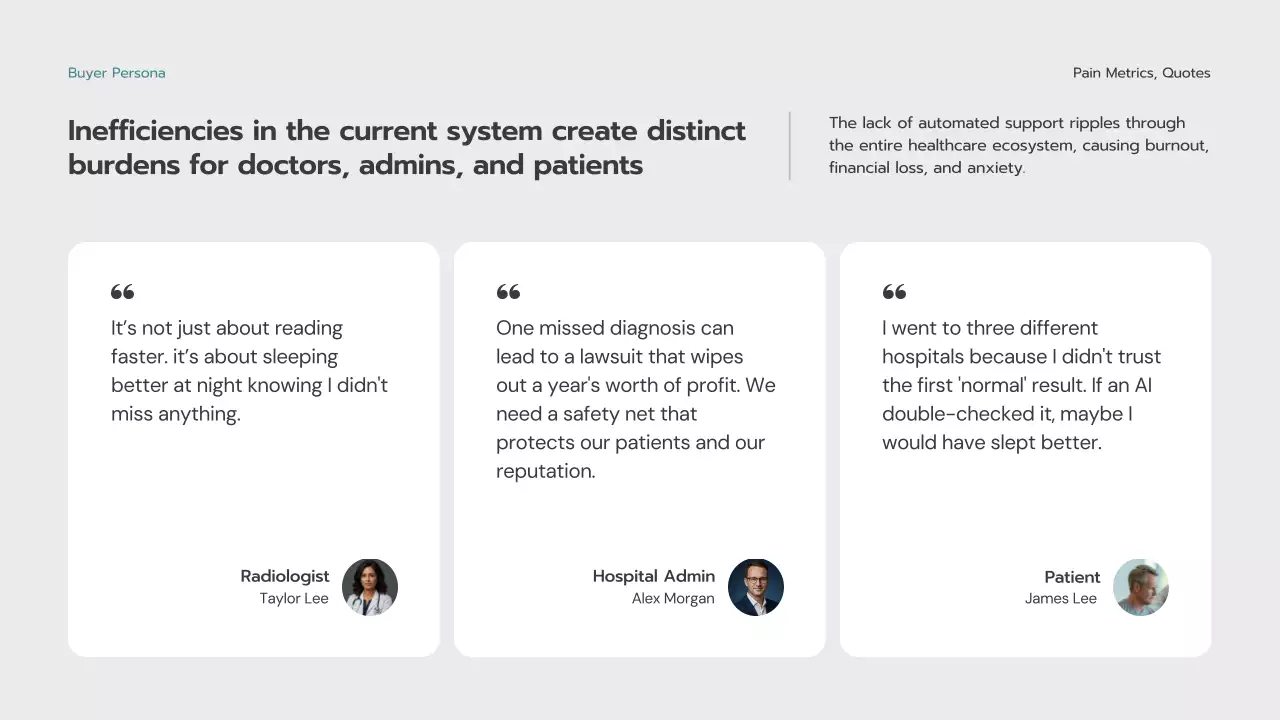 블루 미니멀리스트 제품 소개 프레젠테이션