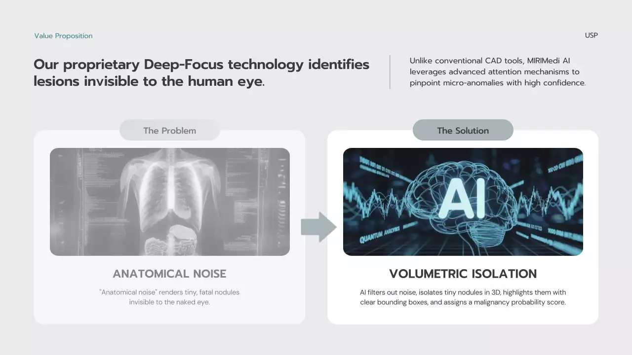 블루 미니멀리스트 제품 소개 프레젠테이션