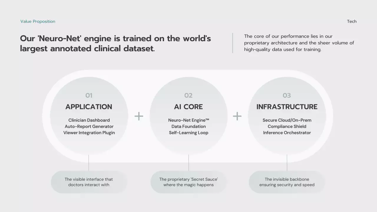 블루 미니멀리스트 제품 소개 프레젠테이션
