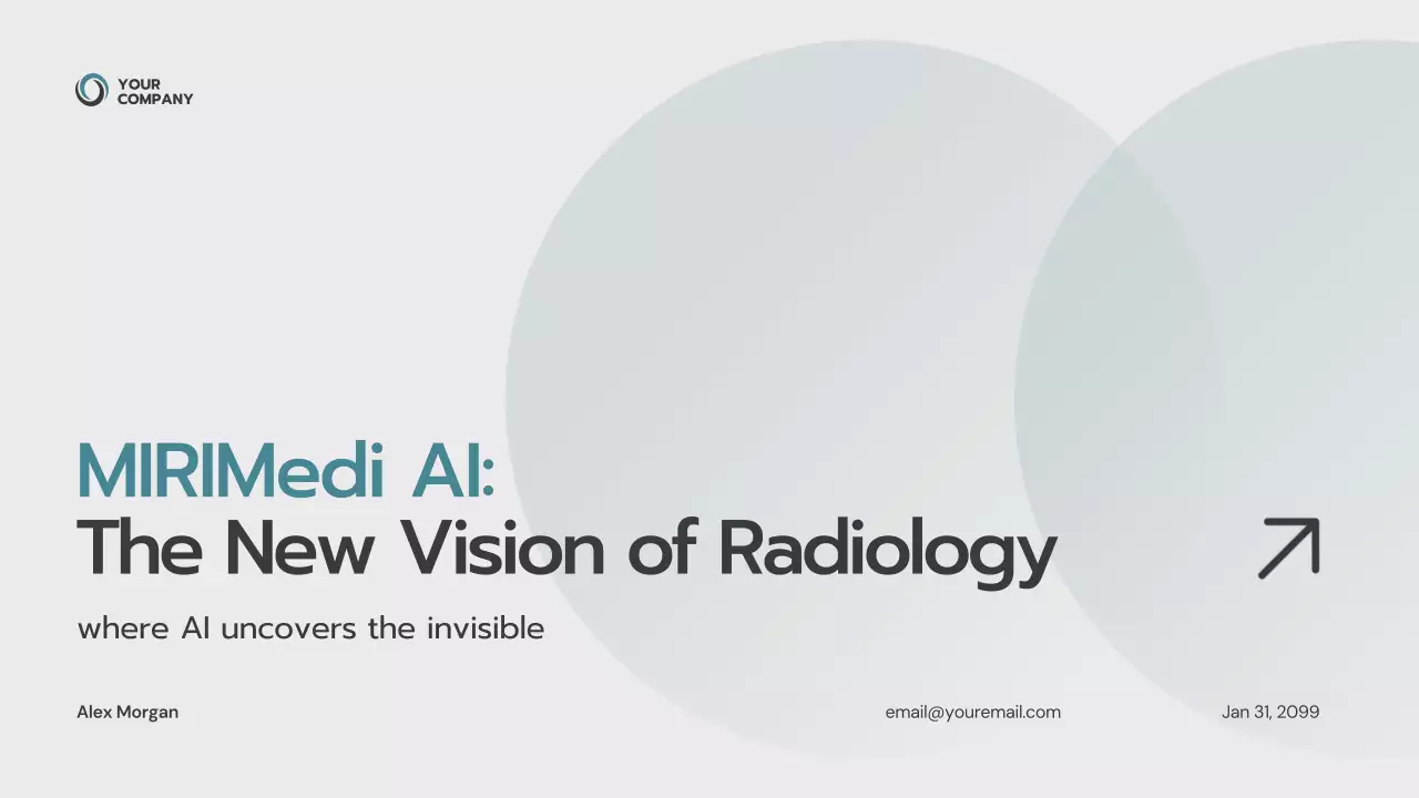 Blue Minimalist Product Pitch Presentation