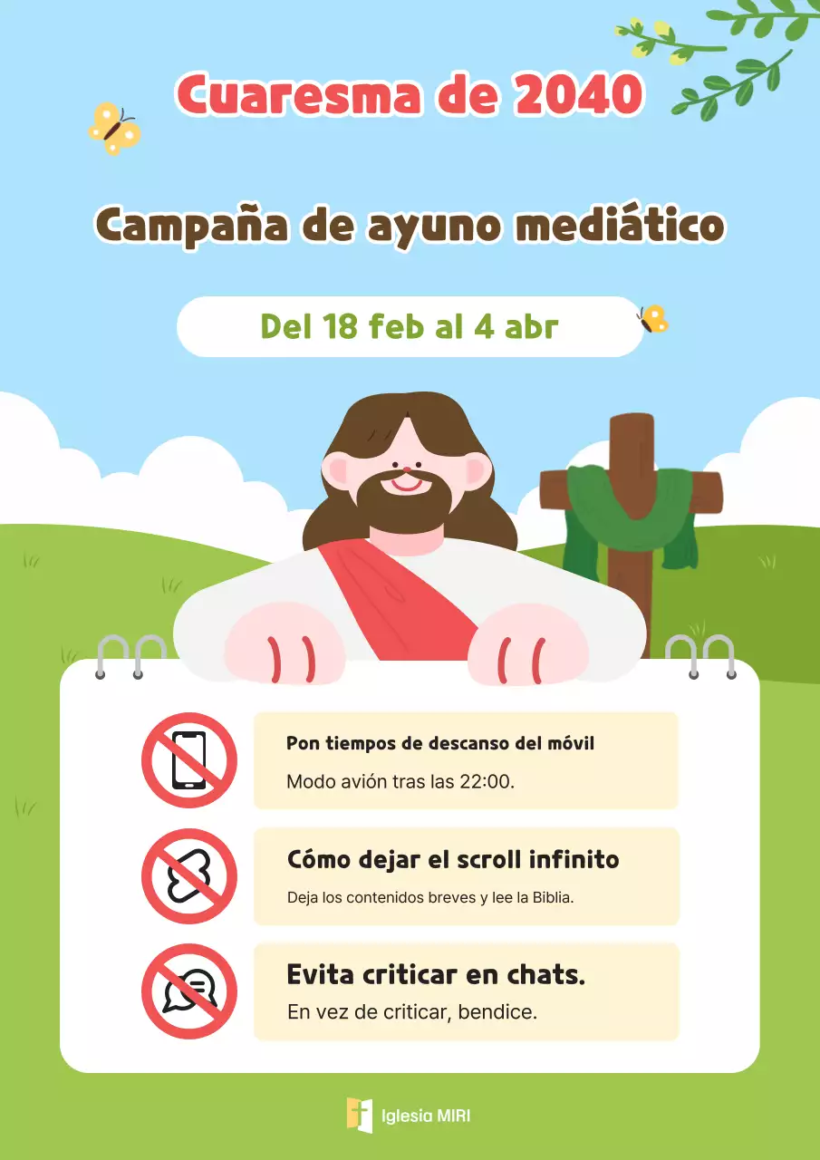 Guía sencilla de la campaña de Cuaresma de Blue