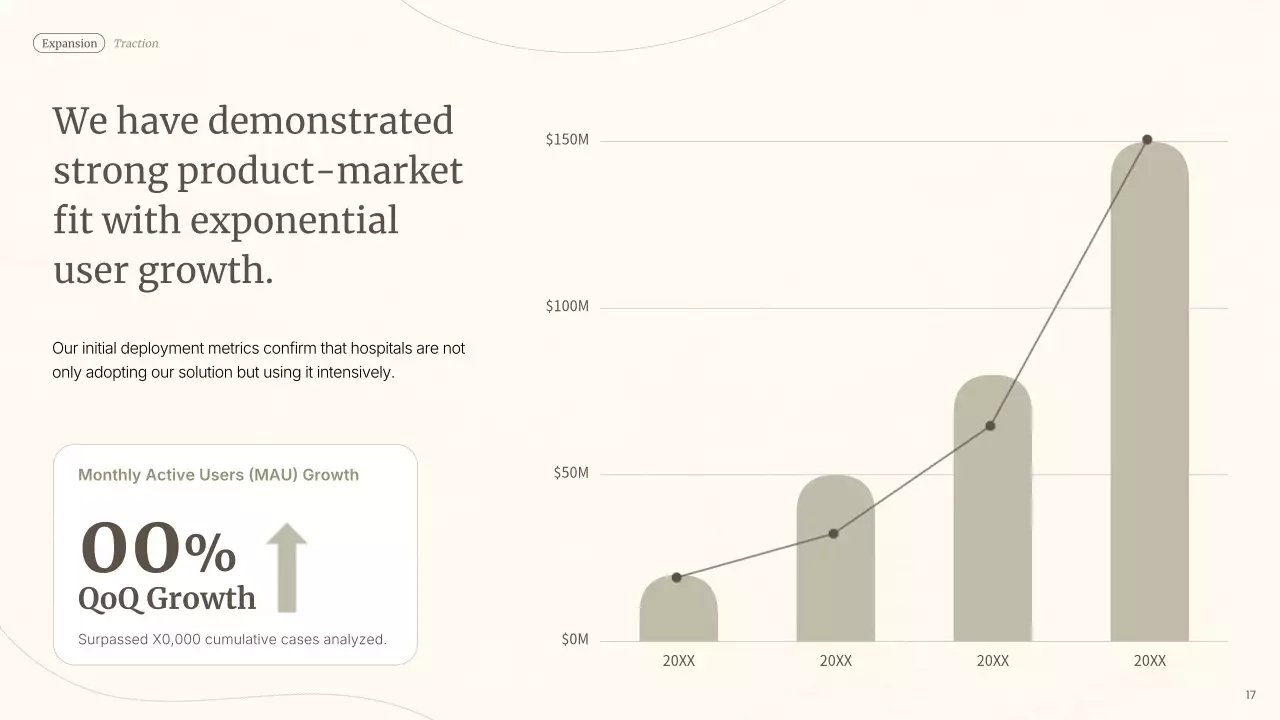 베이지 미니멀 AI 제품 소개 프레젠테이션