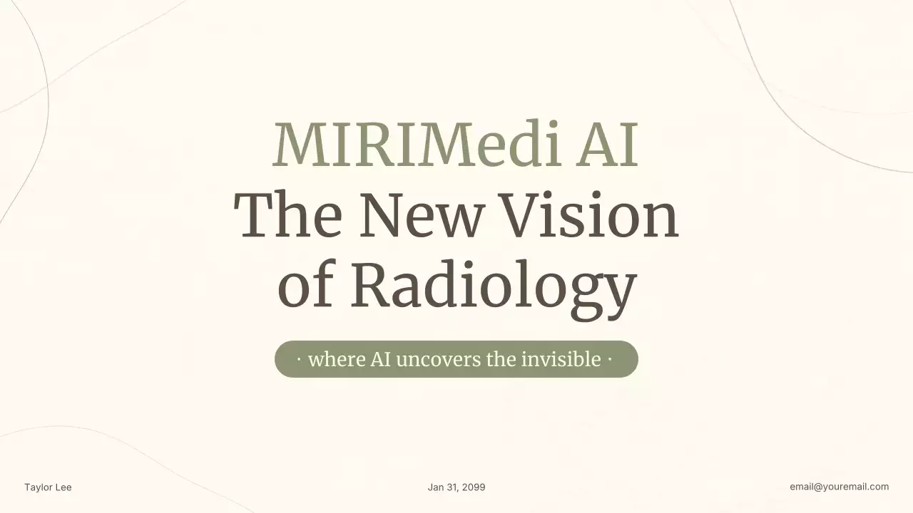 베이지 미니멀 AI 제품 소개 프레젠테이션