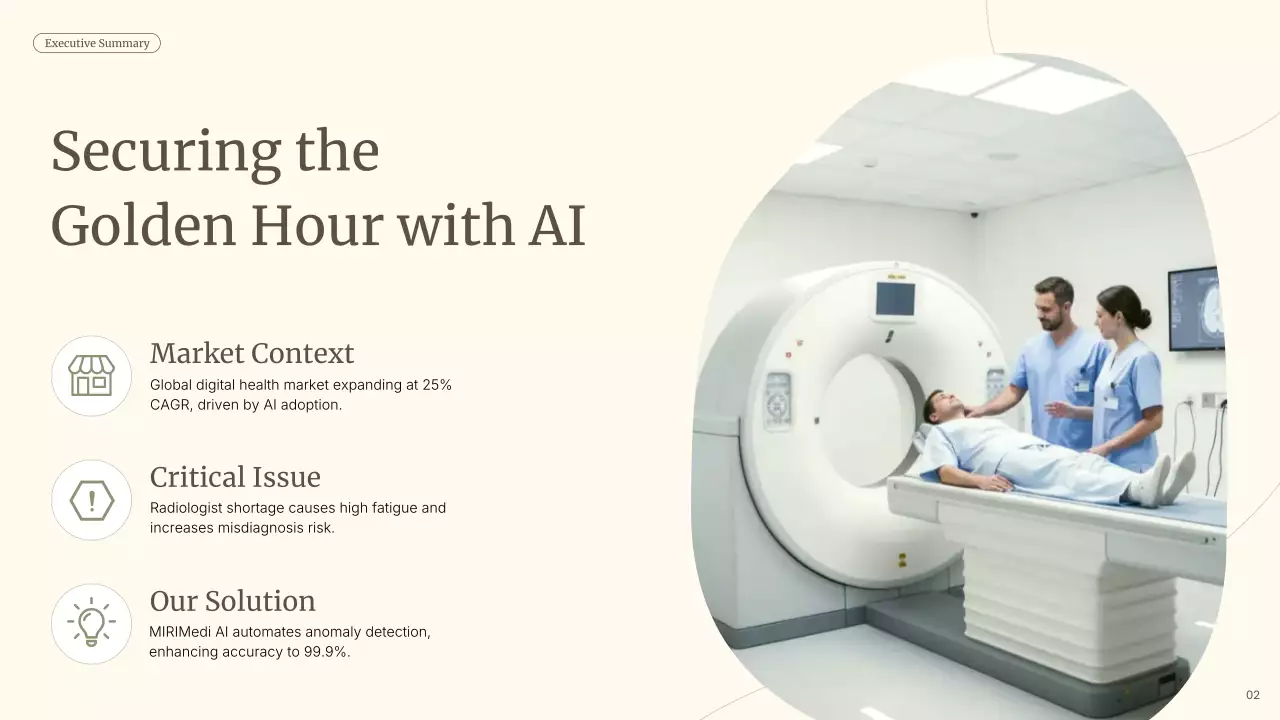 베이지 미니멀 AI 제품 소개 프레젠테이션