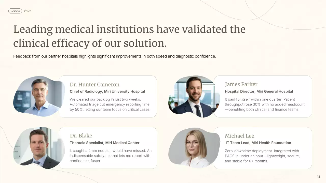 베이지 미니멀 AI 제품 소개 프레젠테이션