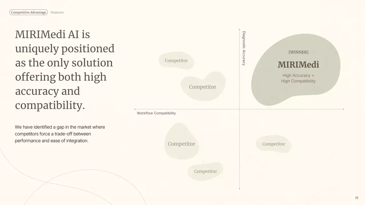 베이지 미니멀 AI 제품 소개 프레젠테이션