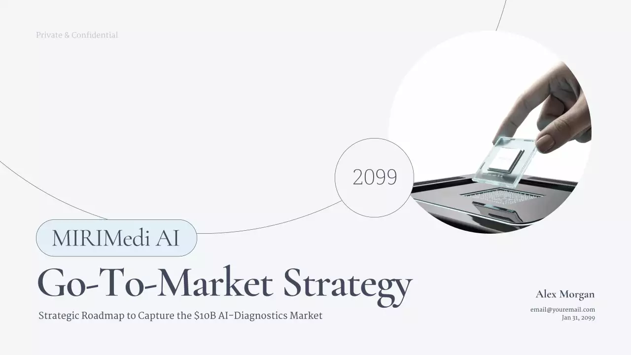 Blue Modern AI Business Presentation