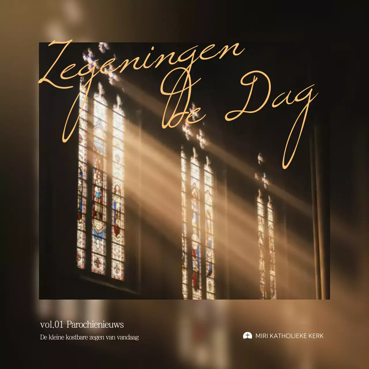 Beige Luxe Kathedraal Nieuwsgids