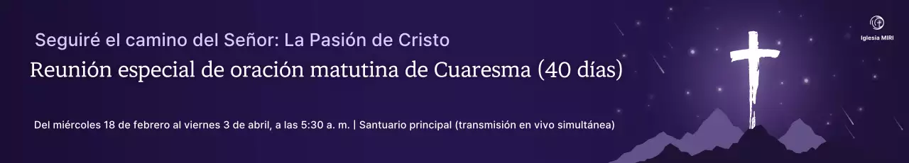 Guía sencilla para la reunión de oración cuaresmal de Bora