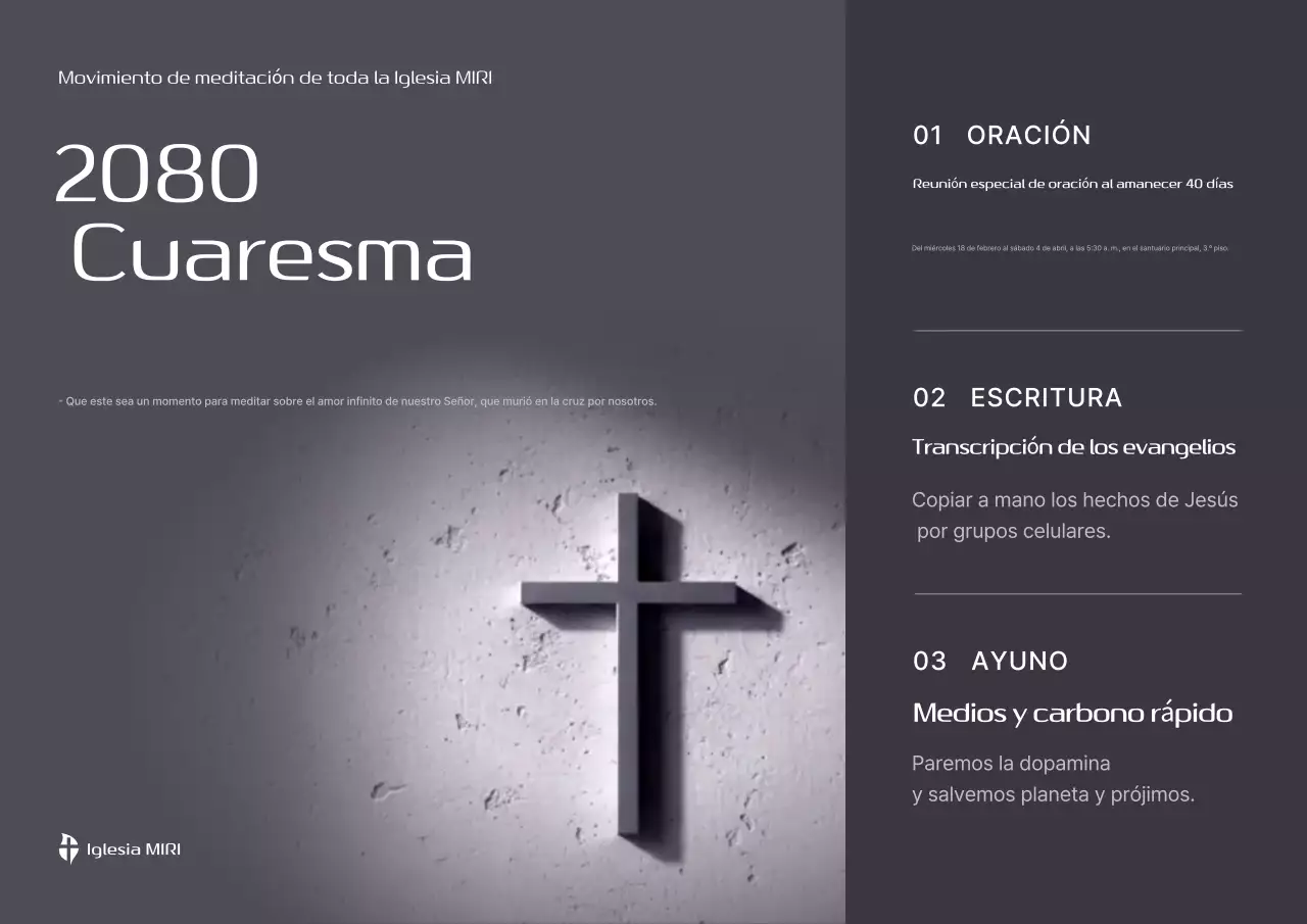 Guía de Cuaresma de Gray Clean