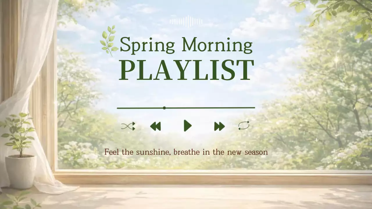 하늘색 자연 음악 플레이리스트