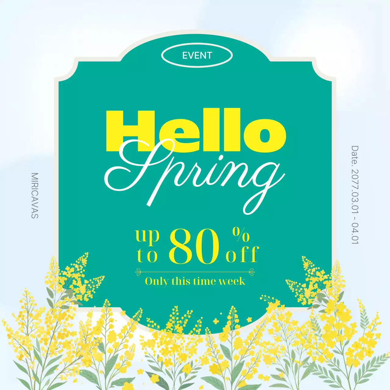 민트 팝 세일 프로모션