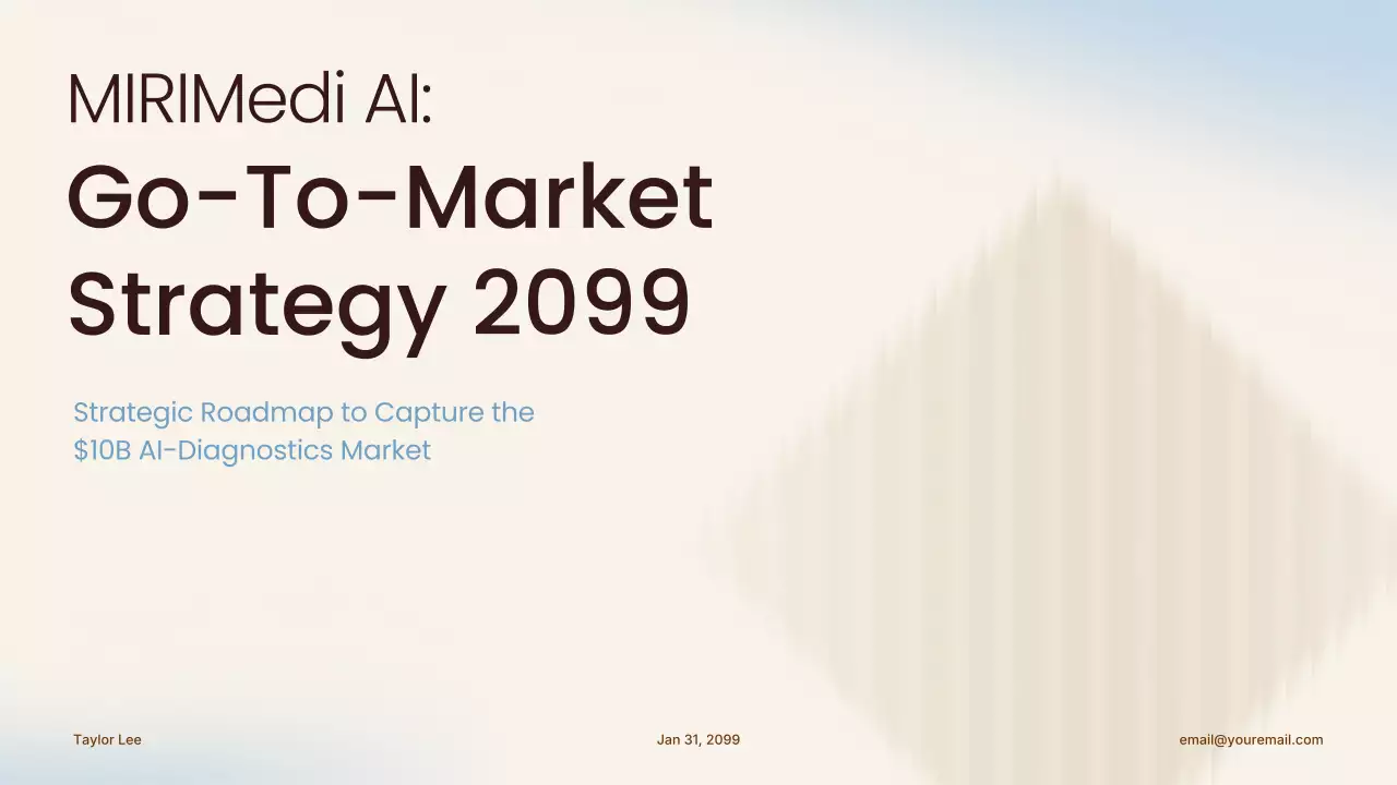 Beige Modern AI Product Presentation