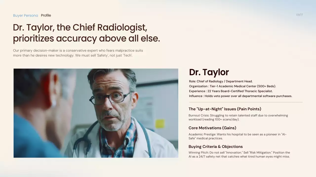 베이지색 모던 AI 제품 프레젠테이션