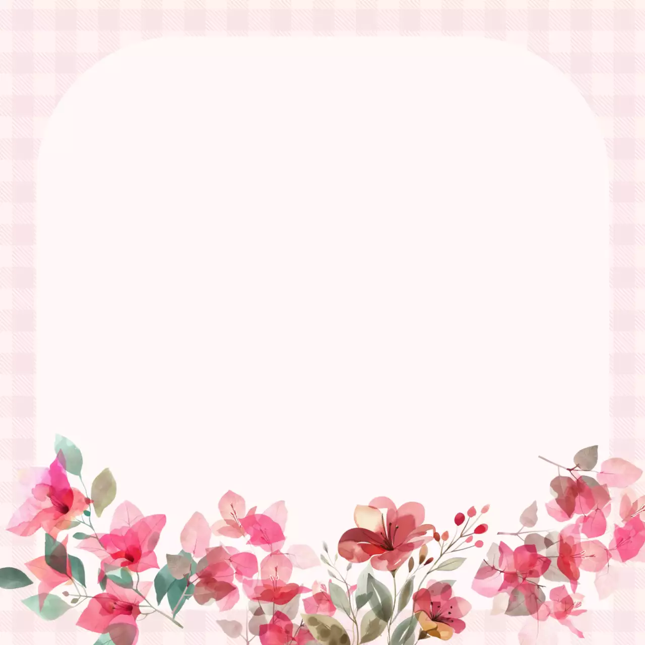 핑크 아기자기한 꽃무늬 노트