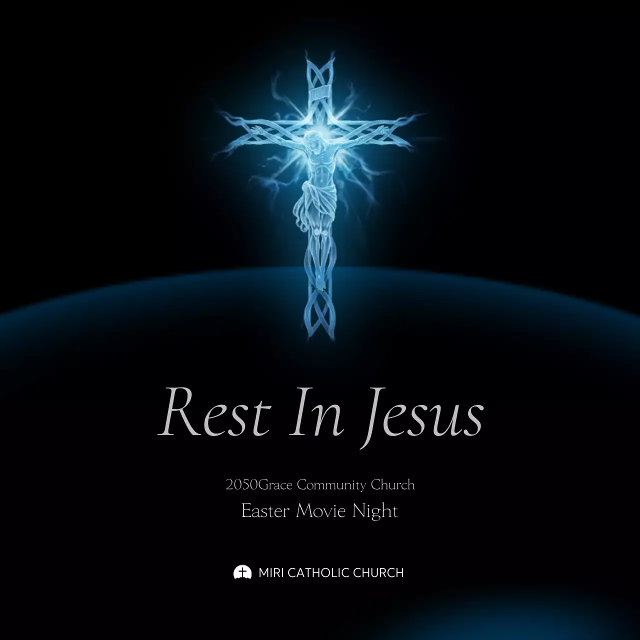 Hướng dẫn Phục Sinh đơn giản màu xanh dương