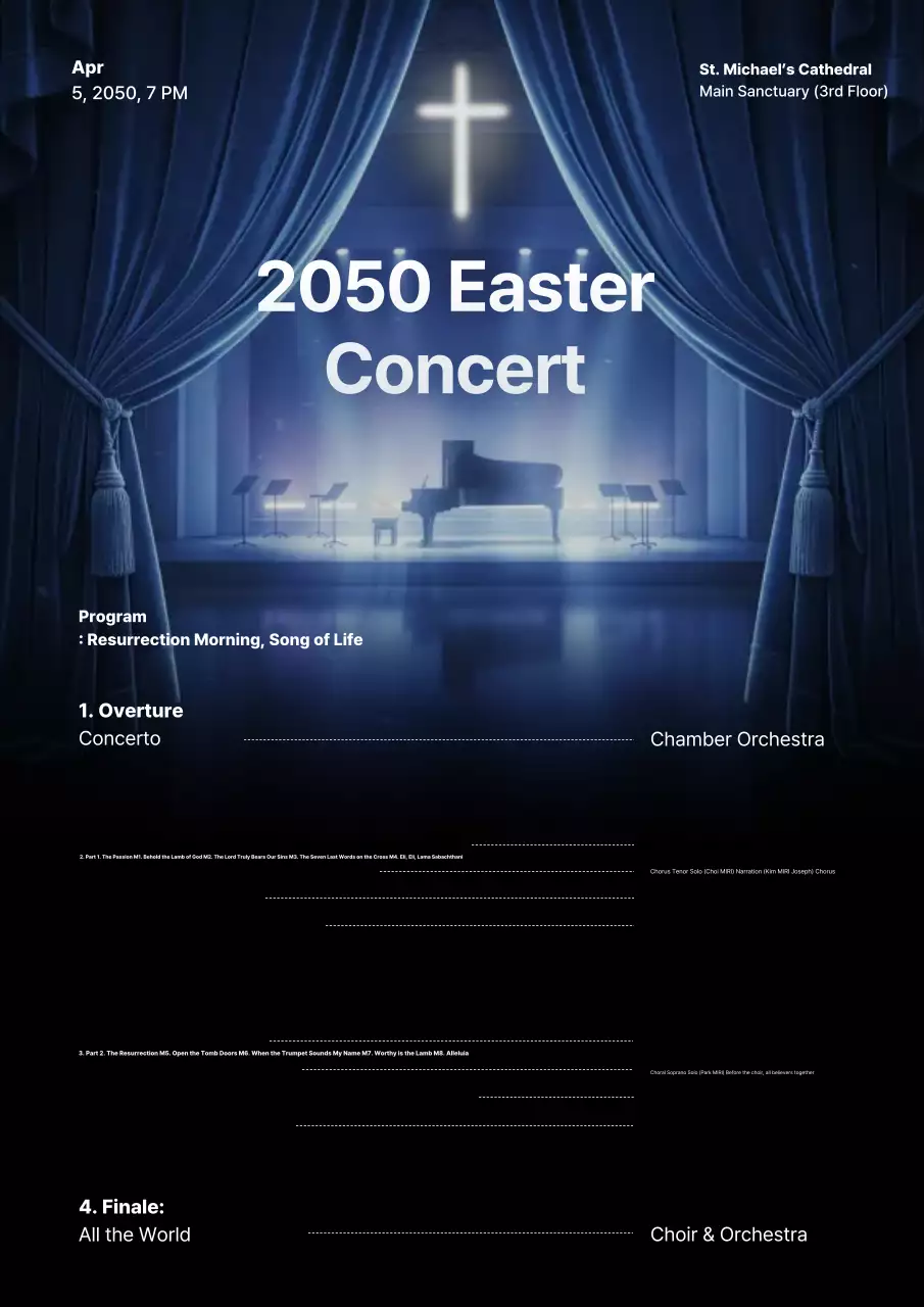 Blue Clean Christian Concert Guide