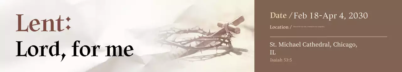 Panduan Acara Keagamaan Tradisional Berwarna Krem