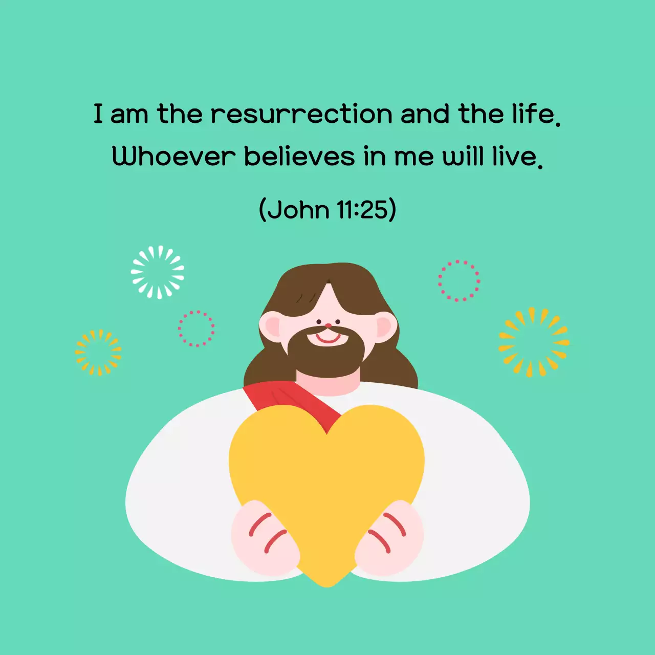 Green Simple Easter Celebration