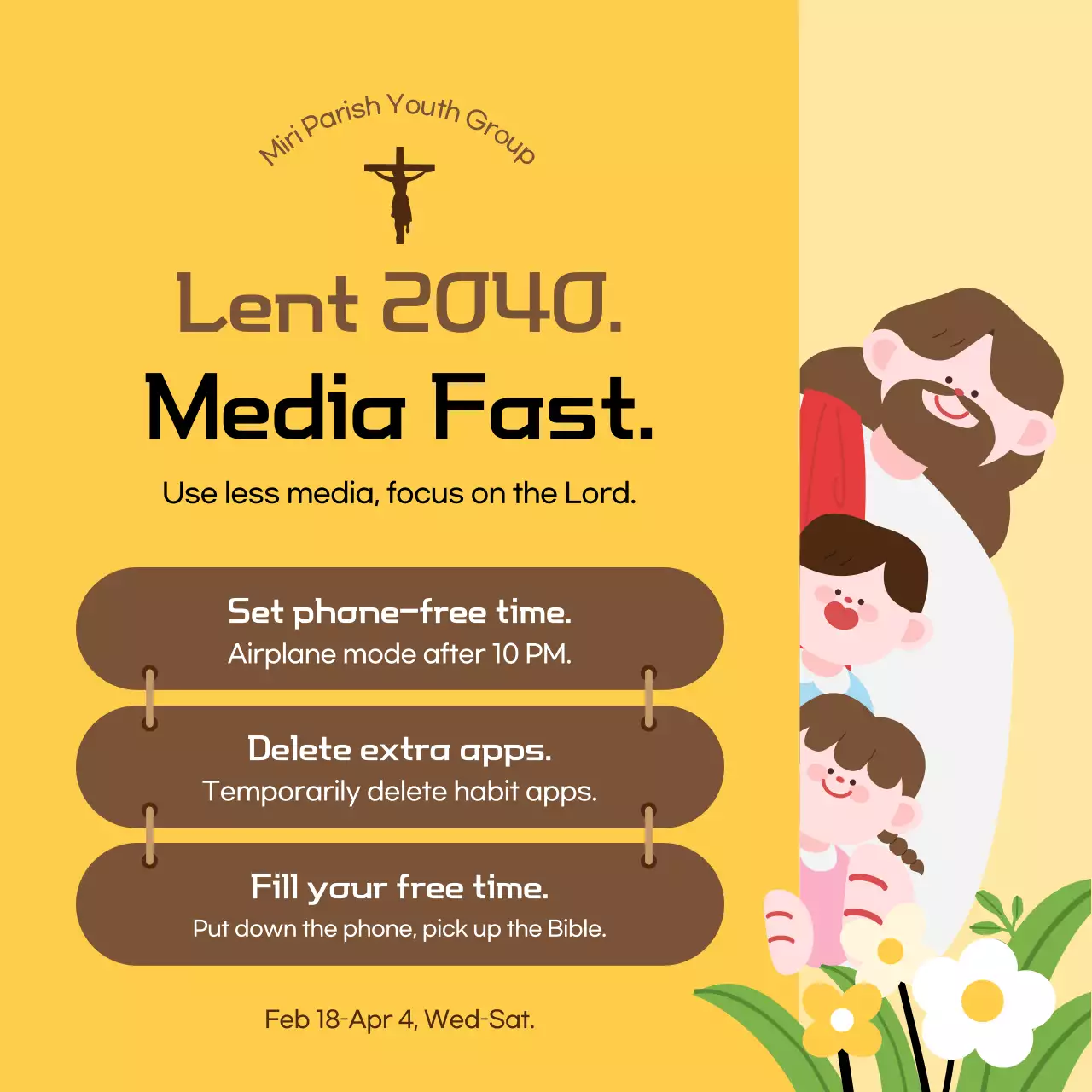 Hướng dẫn đơn giản về Chiến dịch Mùa Chay màu vàng