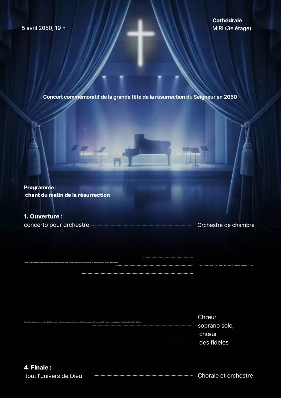 Guide des concerts chrétiens Blue Clean