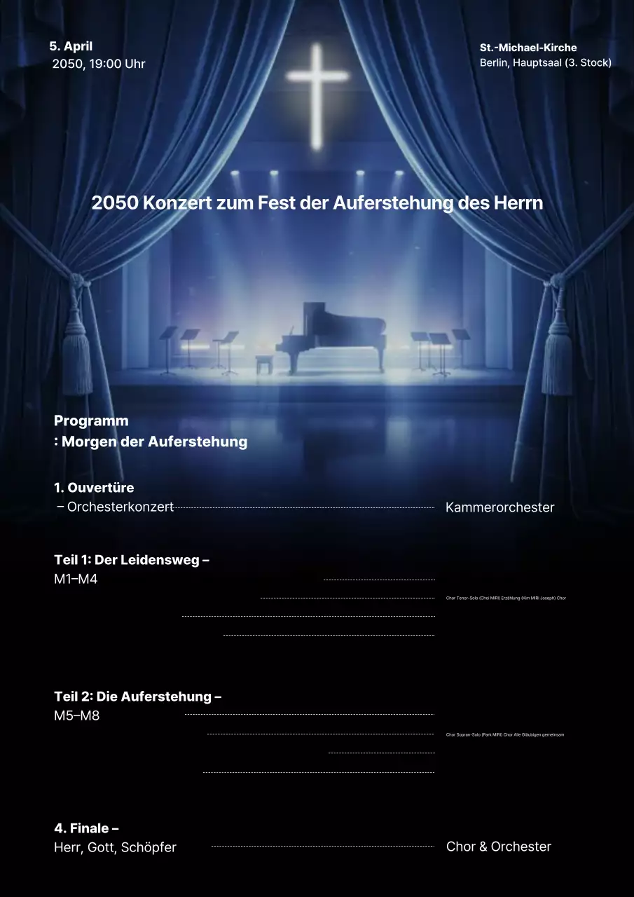 Blue Clean Christian Konzertführer