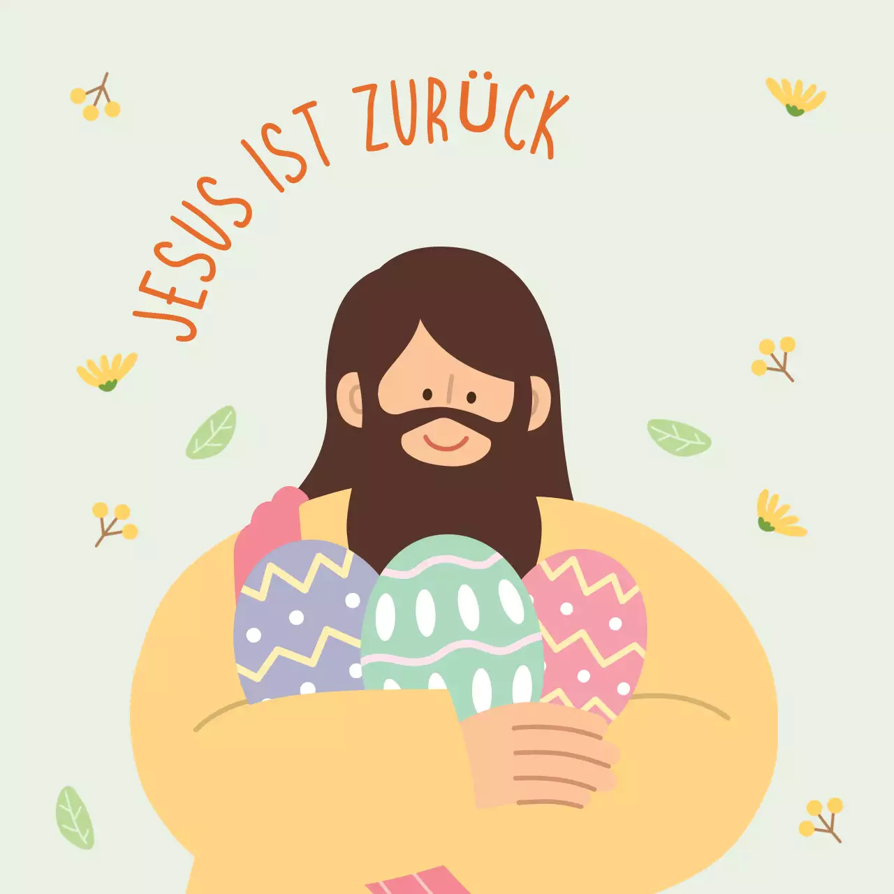 Leitfaden für ein niedliches, pastellfarbenes Osterfest